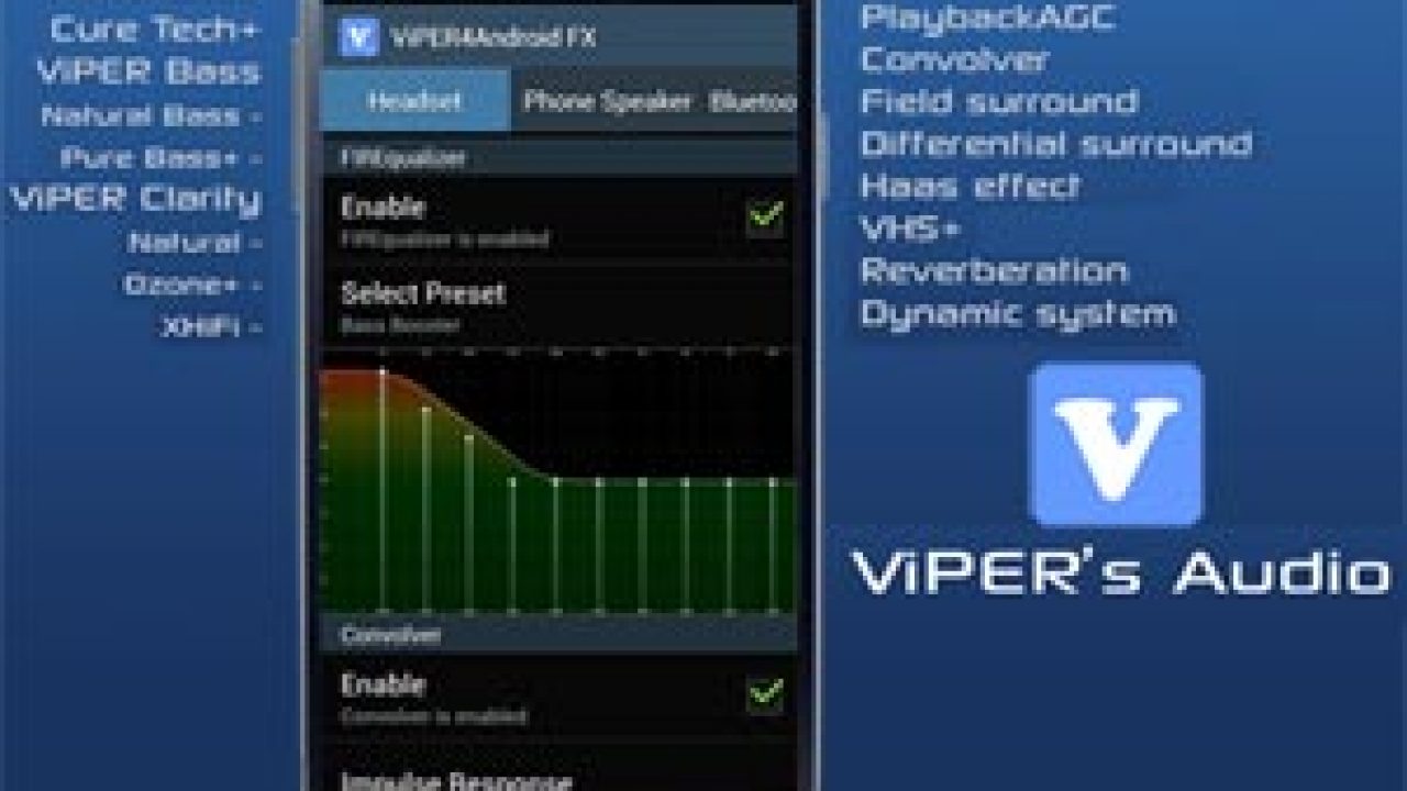 Viper4fx функции