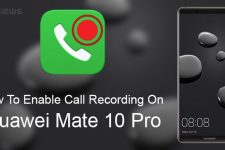 Call Recording on Huawei Mate 10 Pro