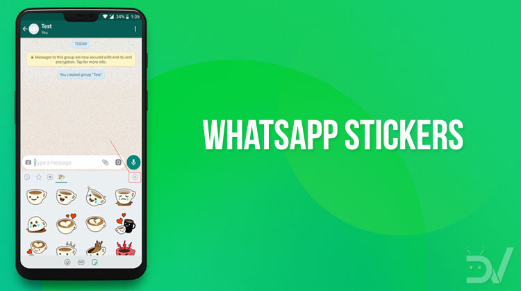 Waarschuwing mijn Bijdragen How to Send WhatsApp Stickers on Android - DroidViews
