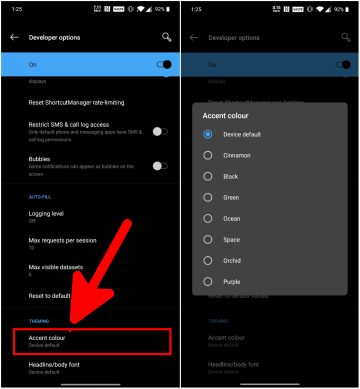 How to Change System Accent Color on Android 10 - DroidViews