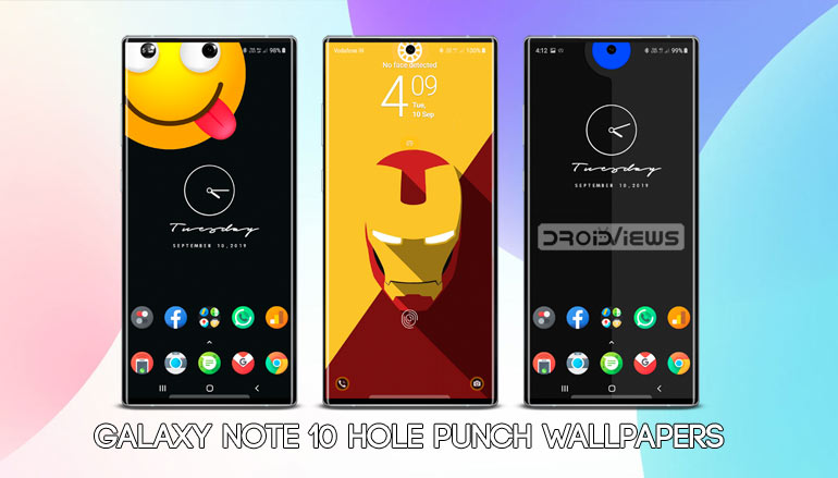450 Center Punch Hole Wallpapers for FHD QHD  4K