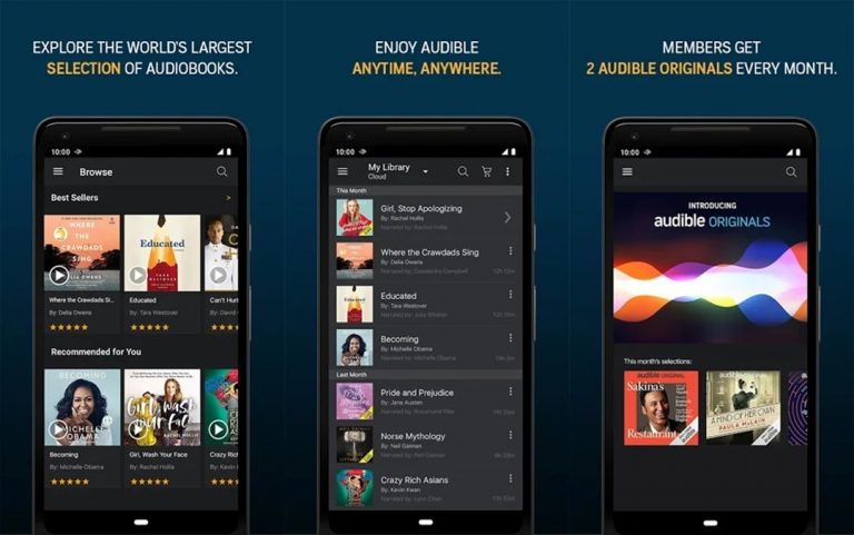 8 Best Audiobook Apps For Android In 2019 - DroidViews