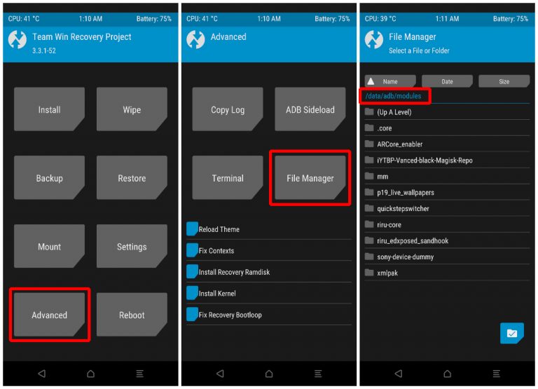 how-to-uninstall-magisk-modules-using-twrp-recovery