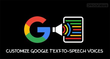 text to speech google voice