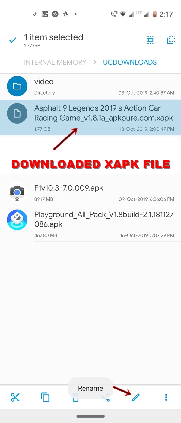 Как установить xapk file на андроид