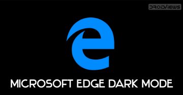 microsoft edge dark mode