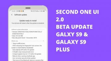 one ui 2.1 s9 update