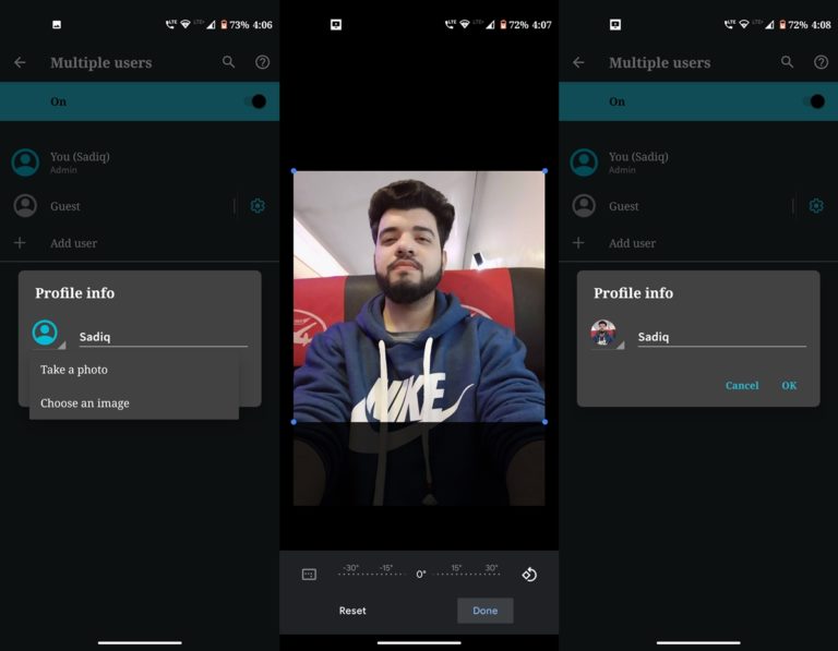 How to Add Your Profile Picture to Android 10 Lock Screen - DroidViews