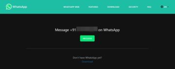 3 Methods to Send WhatsApp Messages to Yourself - DroidViews