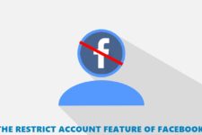 restrict account facebook