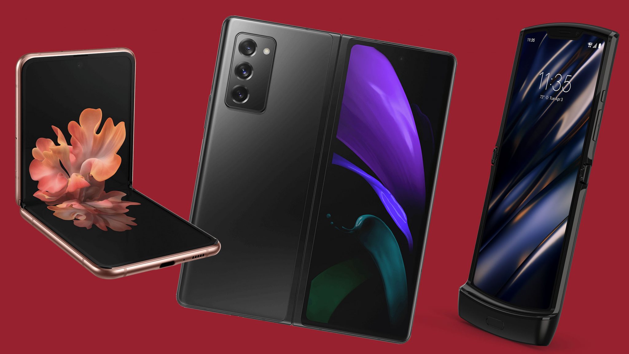 all foldable smartphones