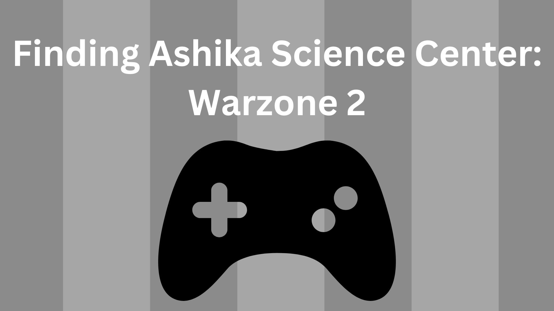 Finding Ashika Science Center Warzone 2