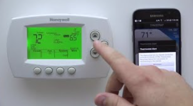 Clear the Honeywell thermostat schedule