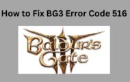 How to Fix BG3 Error Code 516